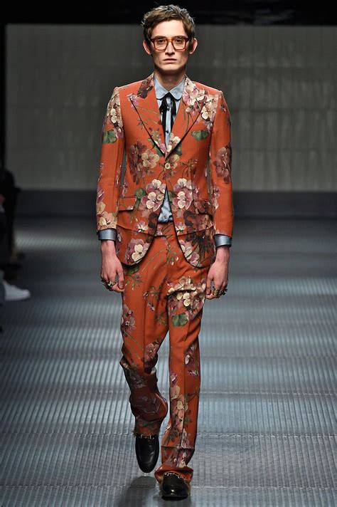 gucci floral suit price|Gucci men's evening suits.